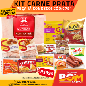 KIT CARNE PRATA