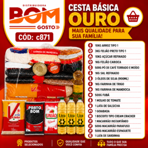 CESTA BÁSICA OURO SEM LIMPEZA