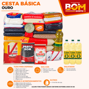 CESTA BÁSICA OURO SEM LIMPEZA