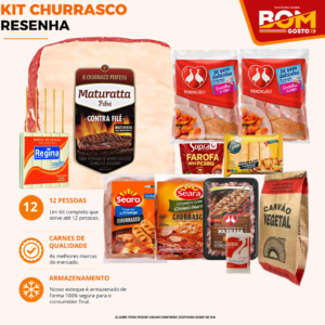 KIT CHURRASCO RESENHA