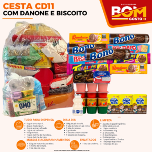 CESTA CD11 COMBO DANONE E BISCOITO