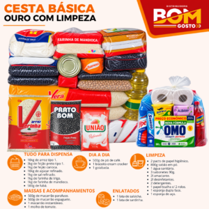 CESTA BÁSICA OURO COM LIMPEZA