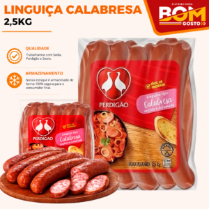 LINGUIÇA CALABRESA 2,5KG