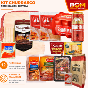 KIT CHURRASCO RESENHA COM CERVEJA