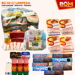 BOM GOSTO 10 COM DANONE, FRANGO E BISCOITO