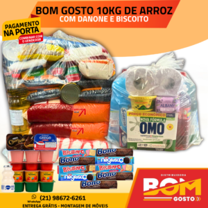 BOM GOSTO 10KG DE ARROZ