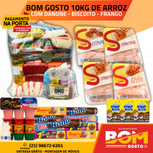 BOM GOSTO 10KG DE ARROZ