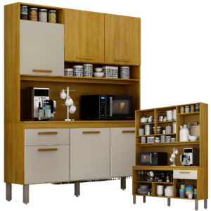 COZINHA NOOR CINAMOMO/OFF WHITE
