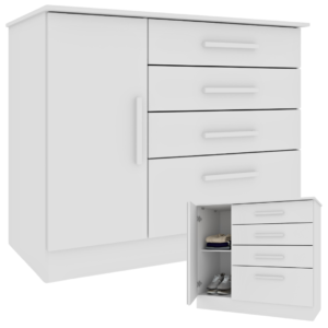 COMODA CHICAGO BRANCO/NEVE
