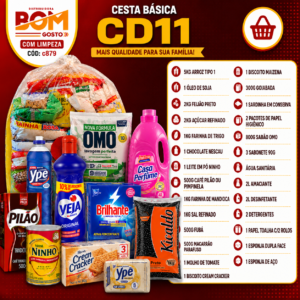 CESTA CD11 COM LIMPEZA