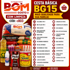 BOM GOSTO 15KG DE ARROZ