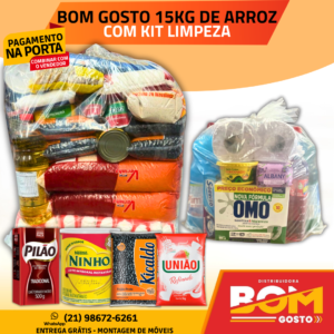 BOM GOSTO 15KG DE ARROZ