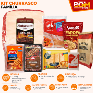 KIT CHURRASCO FAMÍLIA