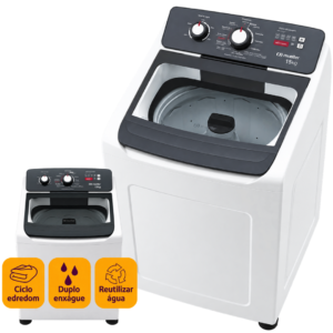 MÁQUINA DE LAVAR MUELLER 15KG BRANCA