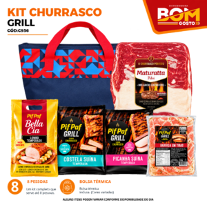 KIT CHURRASCO GRILL
